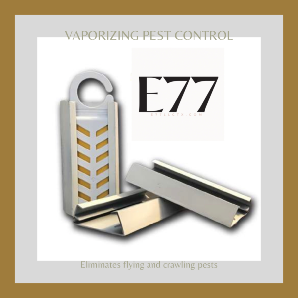 Vaporizing pest control strips